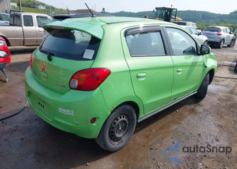 2015 Mitsubishi Mirage De из США, поврежденный, VIN ML32A3HJ8FH006338